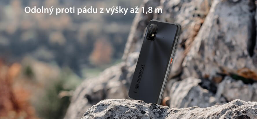 UMIDIGI BISON GT2 Pro - odolnost proti pádům